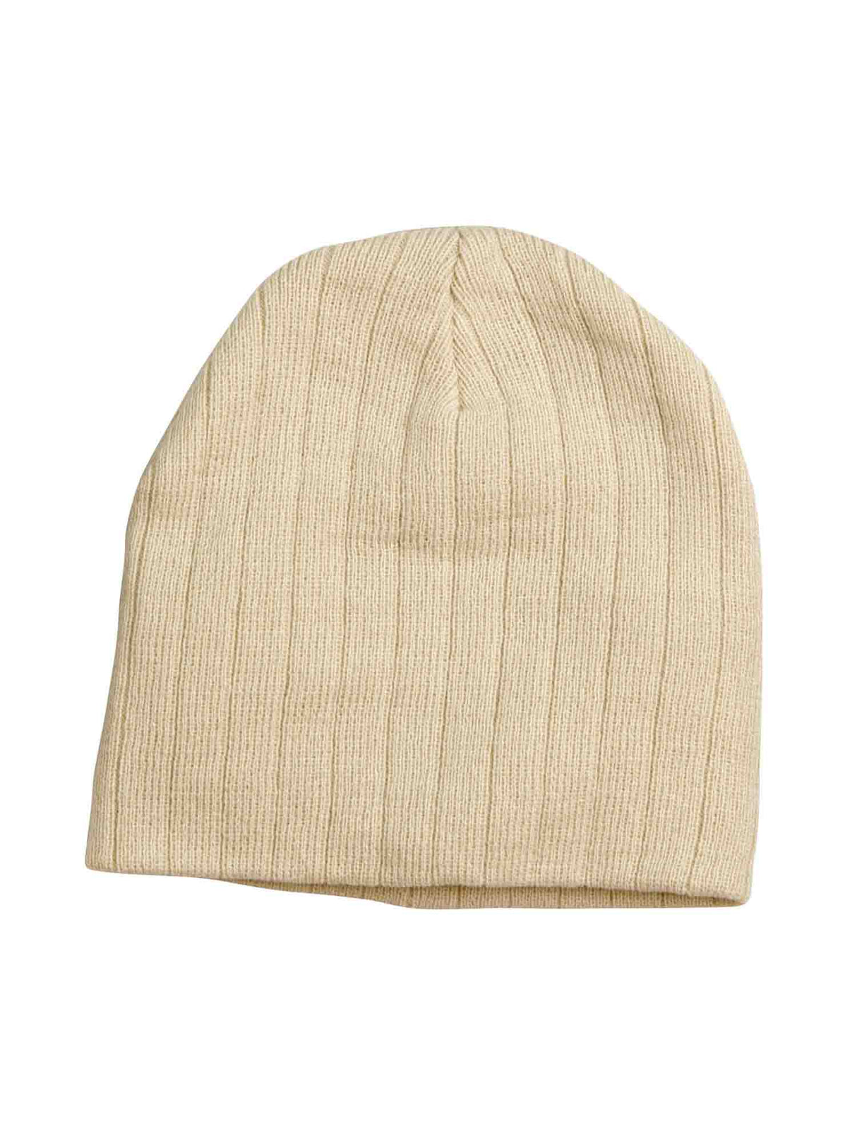 Cable Knitted Acrylic Beanie with Fleece Head Band