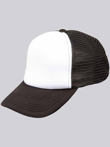 Padded Polyester Trucker Cap with Nylon Mesh Back