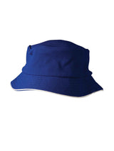 Pique Mesh Bucket Hat with Sandwich Peak