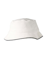 Pique Mesh Bucket Hat with Sandwich Peak