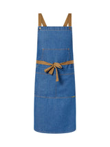 Full Bib Denim Apron with Pockets