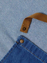 Full Bib Denim Apron with Pockets