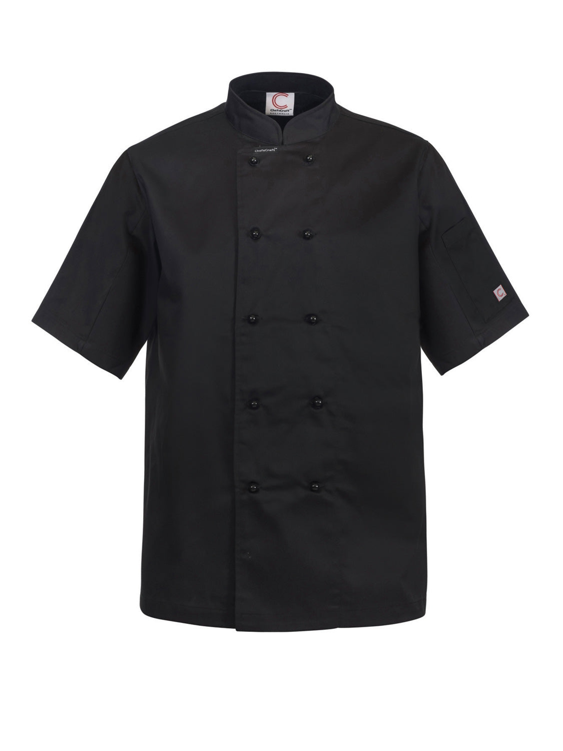 Classic Short Sleeve Chefs Jacket