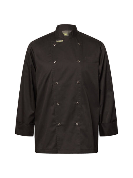 Executive Chef Long Sleeve Jacket with Press Studs