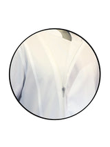 Lightweight Slimmer Fit Front Zip Closure Chefs Jacket