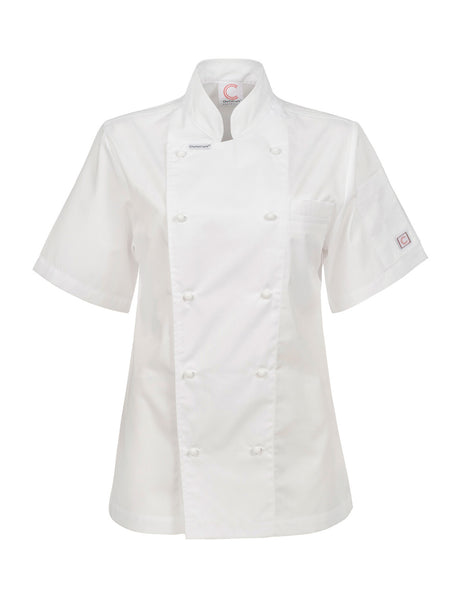 Ladies Executive Chef Short Sleeve Jacket