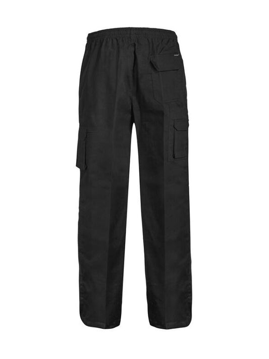Unisex Chefs Elastic Drawstring Cargo Pant