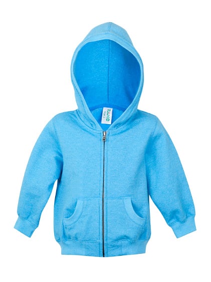 Babies Heather Zip Hoodie