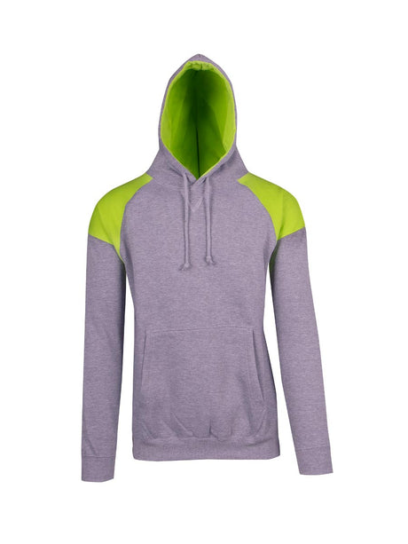 Mens Shoulder Contrast Panel Hoodie