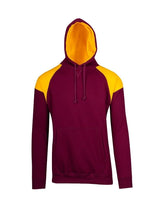 Mens Shoulder Contrast Panel Hoodie