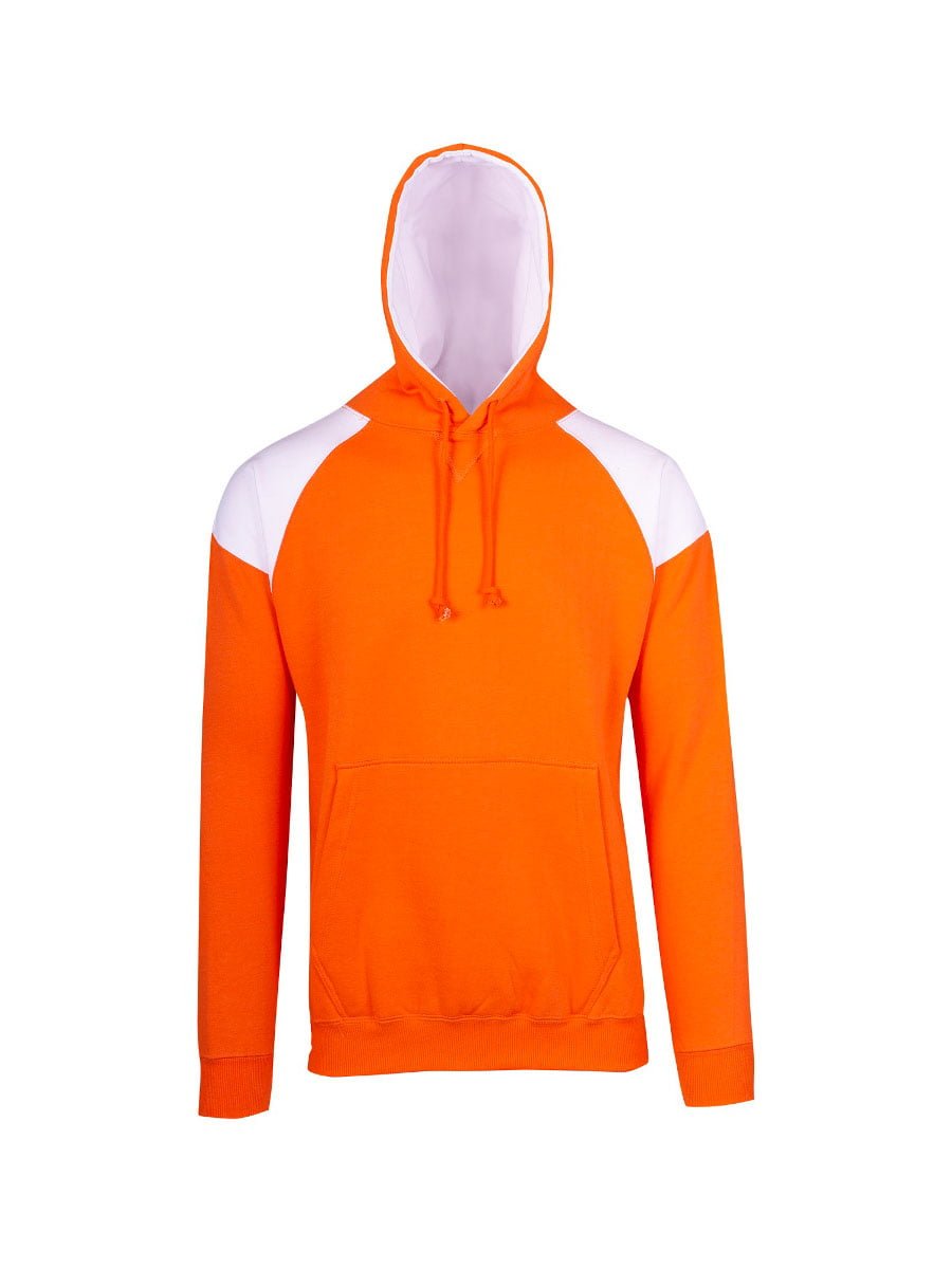 Mens Shoulder Contrast Panel Hoodie