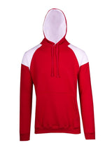 Mens Shoulder Contrast Panel Hoodie