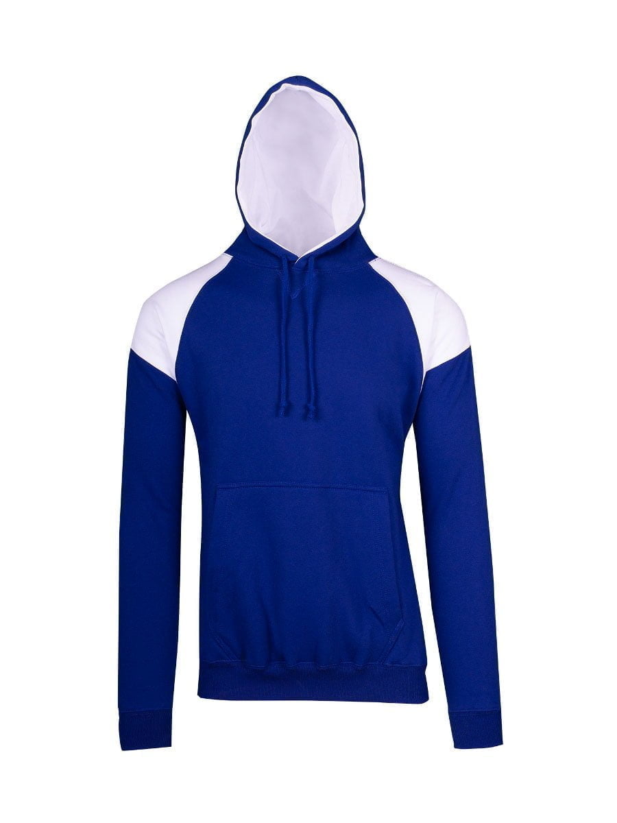 Mens Shoulder Contrast Panel Hoodie