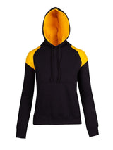 Ladies/ Junior Shoulder Contrast Panel Hoodie