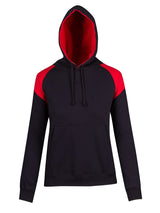 Ladies/ Junior Shoulder Contrast Panel Hoodie