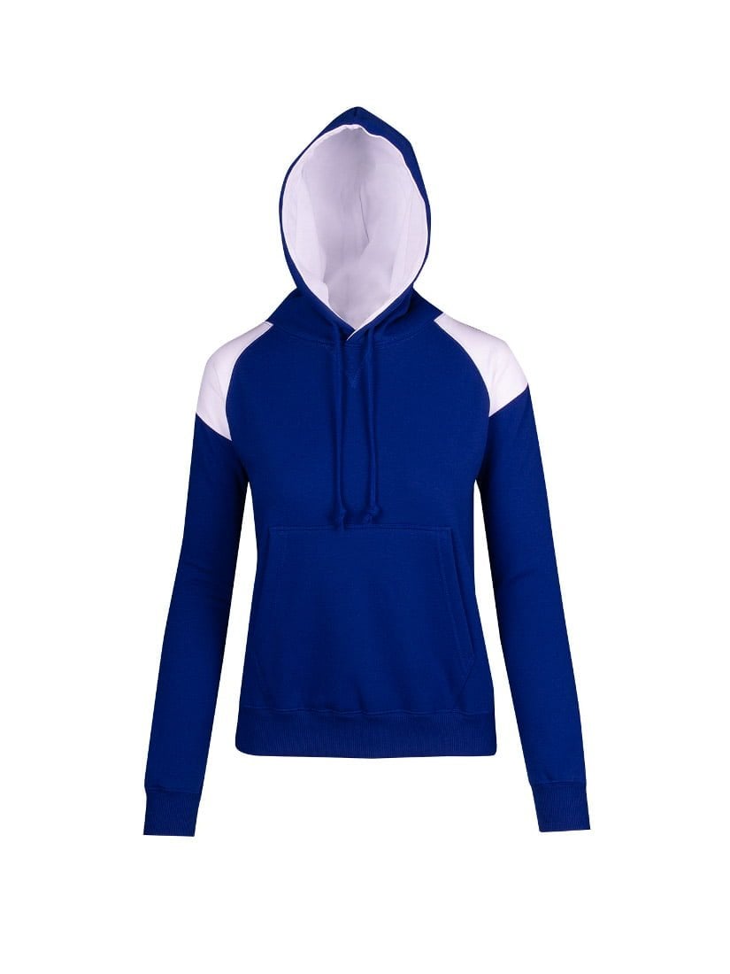 Ladies/ Junior Shoulder Contrast Panel Hoodie