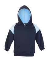 Kids Shoulder Contrast Panel Hoodie