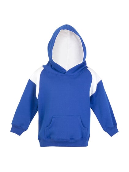 Kids Shoulder Contrast Panel Hoodie