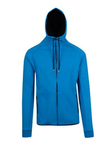 Mens Soft Cotton/ Bonded Polar Fleece Hoodie