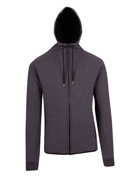 Mens Soft Cotton/ Bonded Polar Fleece Hoodie