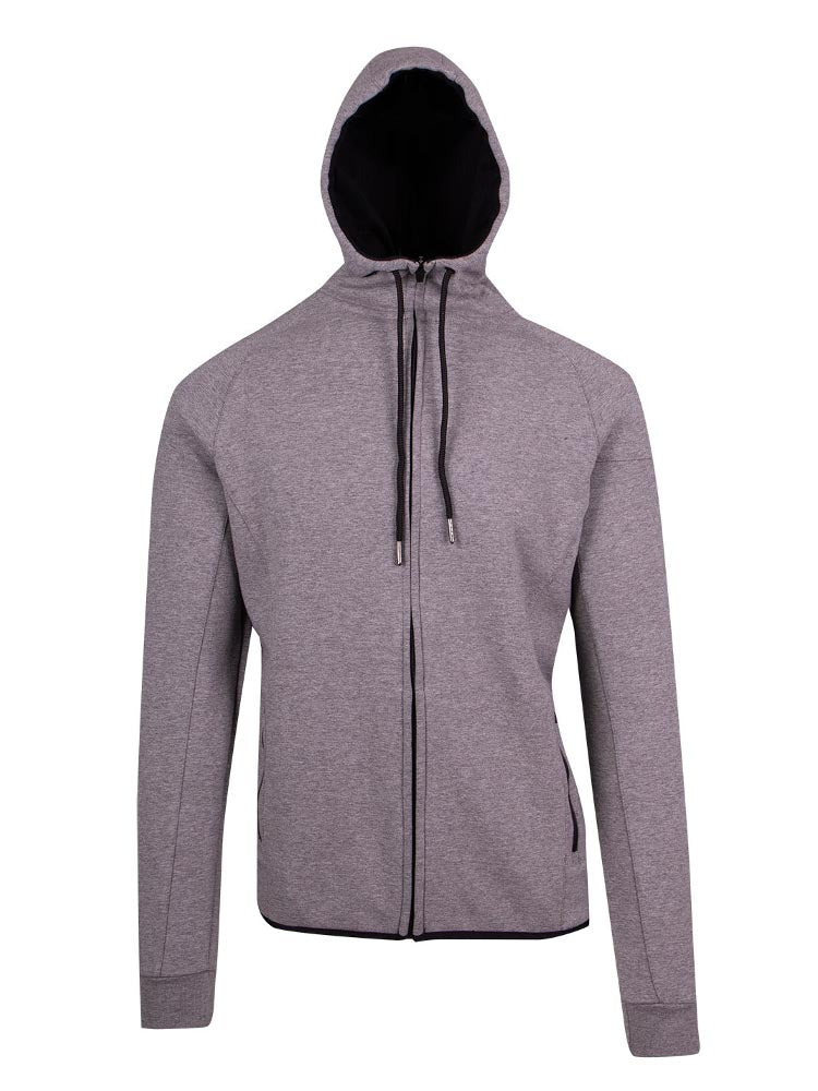 Mens Soft Cotton/ Bonded Polar Fleece Hoodie