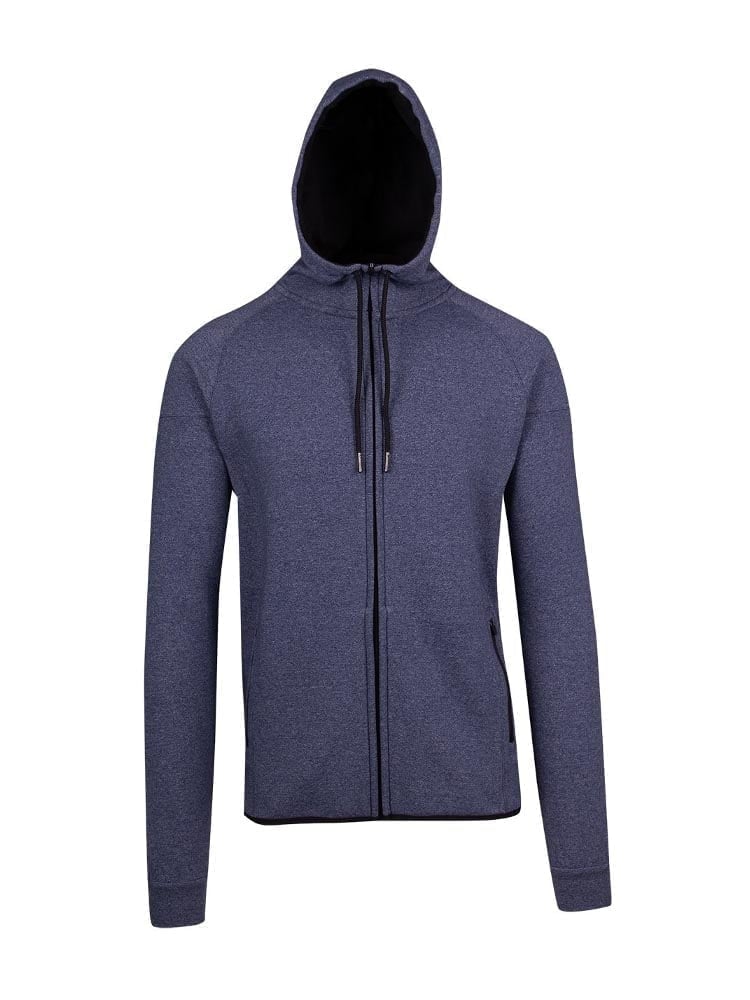 Mens Soft Cotton/ Bonded Polar Fleece Hoodie