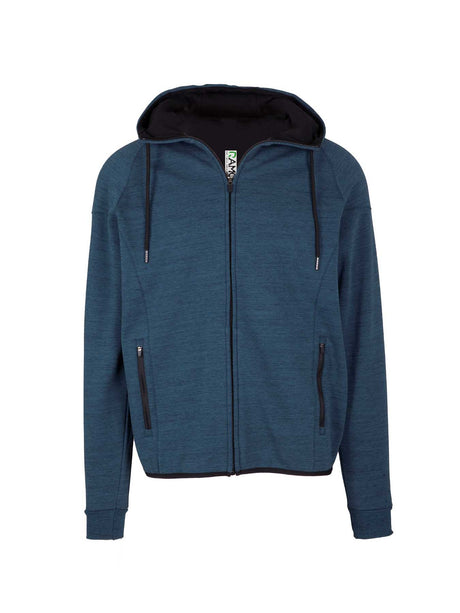 Mens Soft Cotton/ Bonded Polar Fleece Hoodie