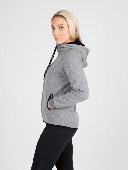 Ladies/ Junior Soft Cotton/ Bonded Polar Fleece Hoodie