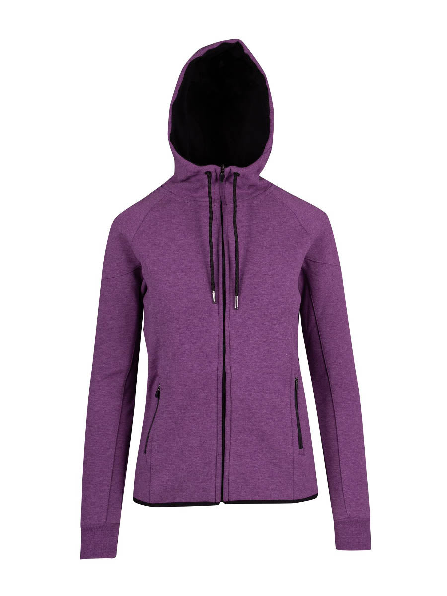 Ladies/ Junior Soft Cotton/ Bonded Polar Fleece Hoodie