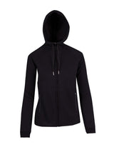 Ladies/ Junior Soft Cotton/ Bonded Polar Fleece Hoodie