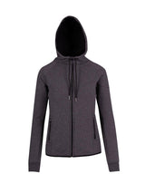 Ladies/ Junior Soft Cotton/ Bonded Polar Fleece Hoodie