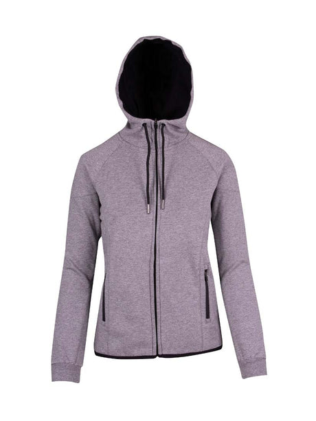 Ladies/ Junior Soft Cotton/ Bonded Polar Fleece Hoodie