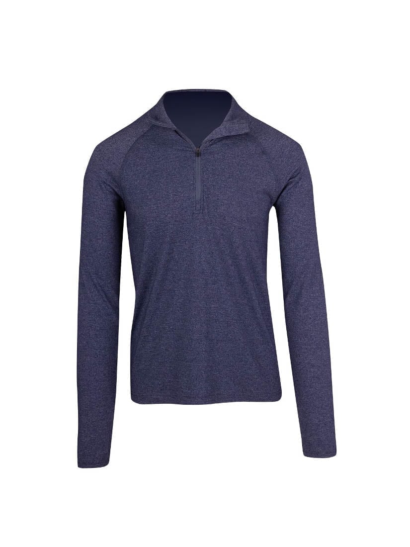 Mens Greatness Half Zip Mock Neck