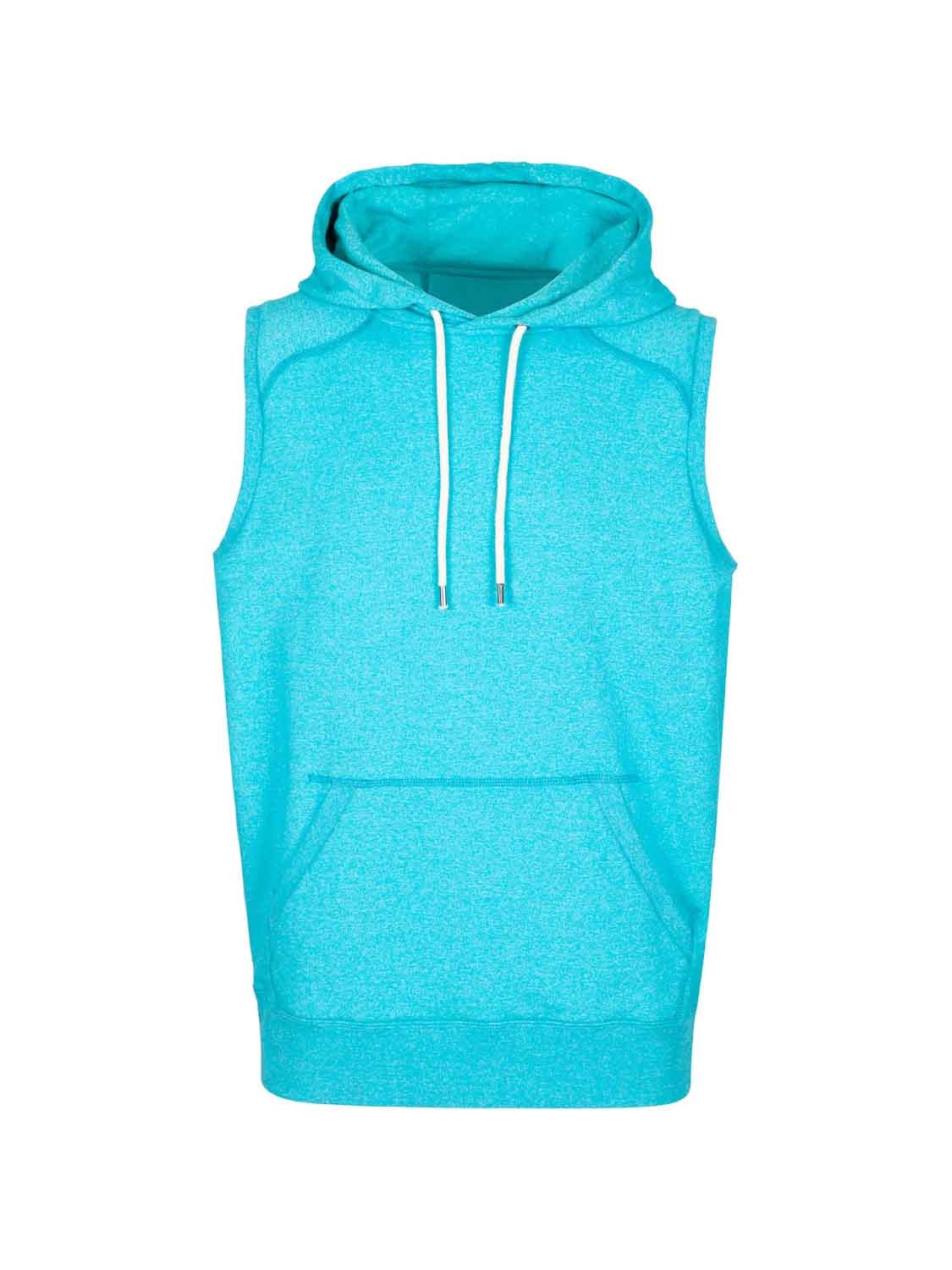 Mens Greatness Heather Sleeveless Hoodie