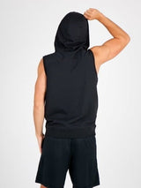 Mens Greatness Heather Sleeveless Zip Hoodie