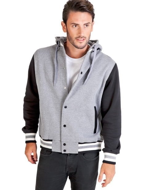 Mens Varsity Jacket & Hood