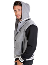 Mens Varsity Jacket & Hood