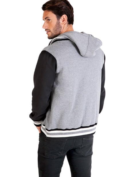 Mens Varsity Jacket & Hood