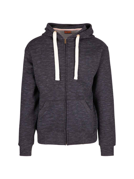 Mens Brushed Heavy Zip Fleece Hoodie