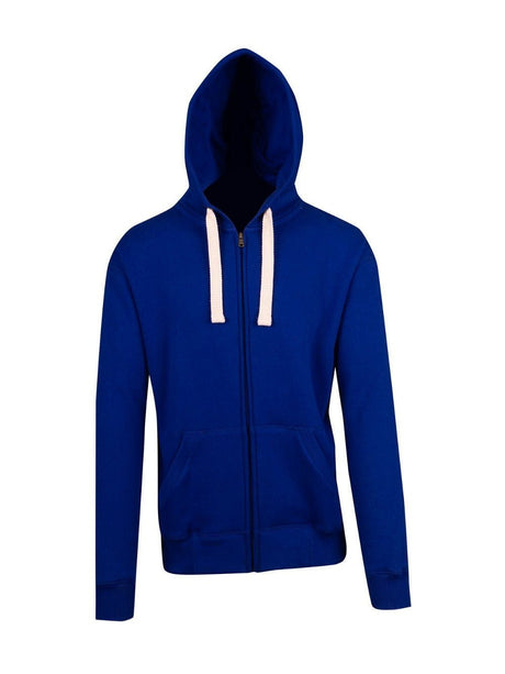 Mens Brushed Heavy Zip Fleece Hoodie