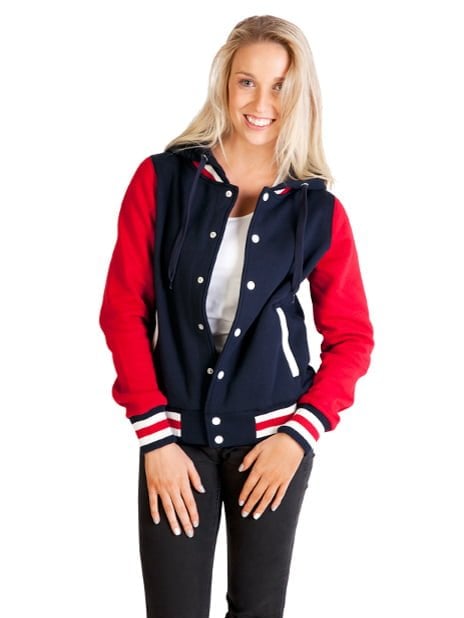 Ramo Ladies Varsity Jacket & Hood | RMO-FB97UN | Seamstop