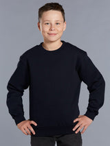 Kids Fleece American Style Crew Sweat Top