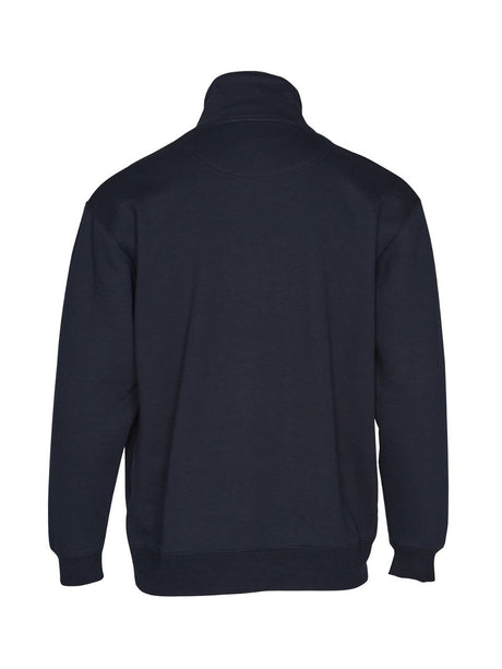 Mens Fleece Half-Zip Sweat Top