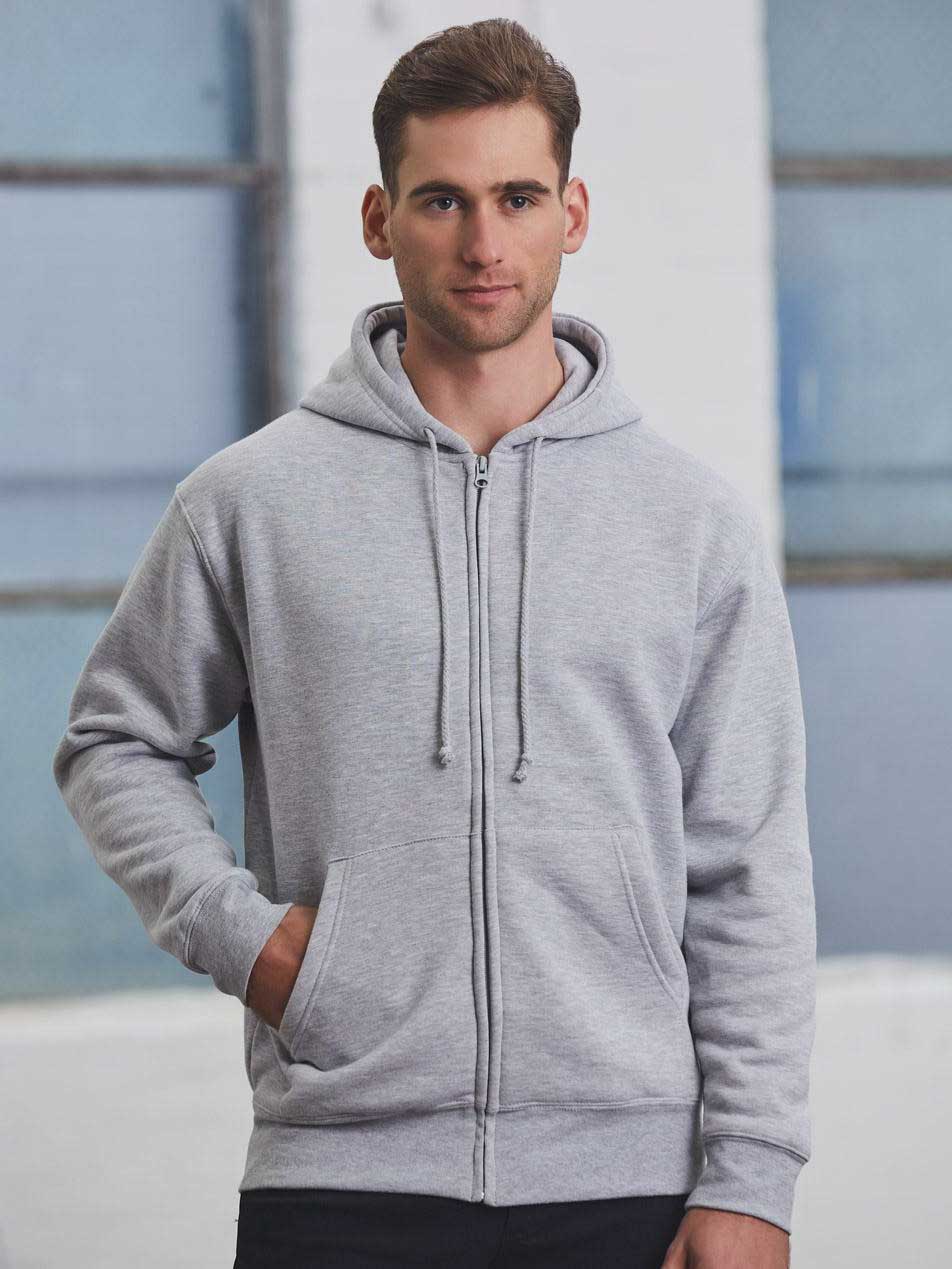 Mens Fleece Full-Zip Hoodie