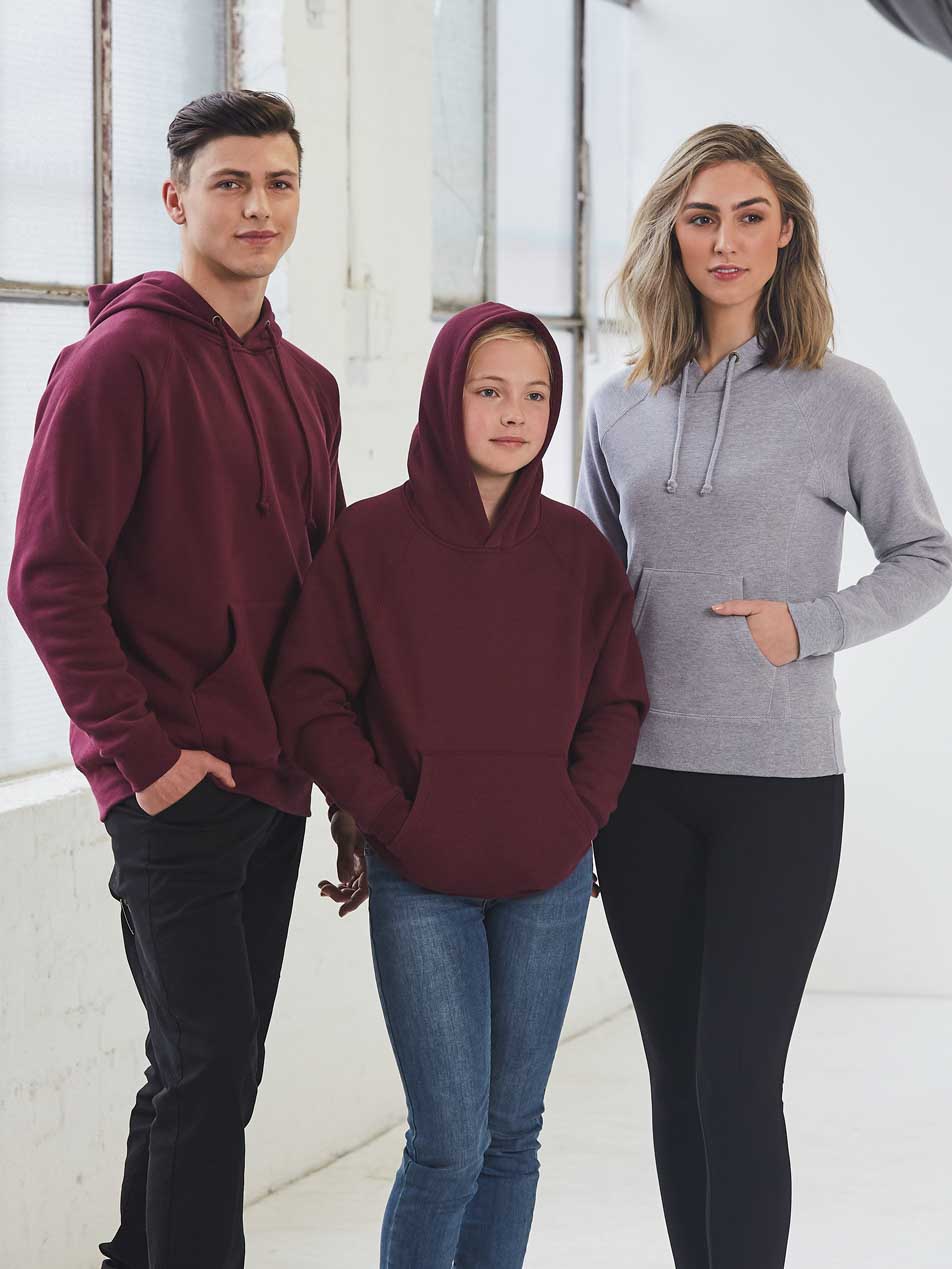 Kids Fleece Closed-Front Hoodie