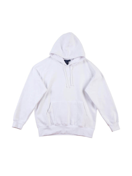 Mens Fleece Closed-Front Hoodie