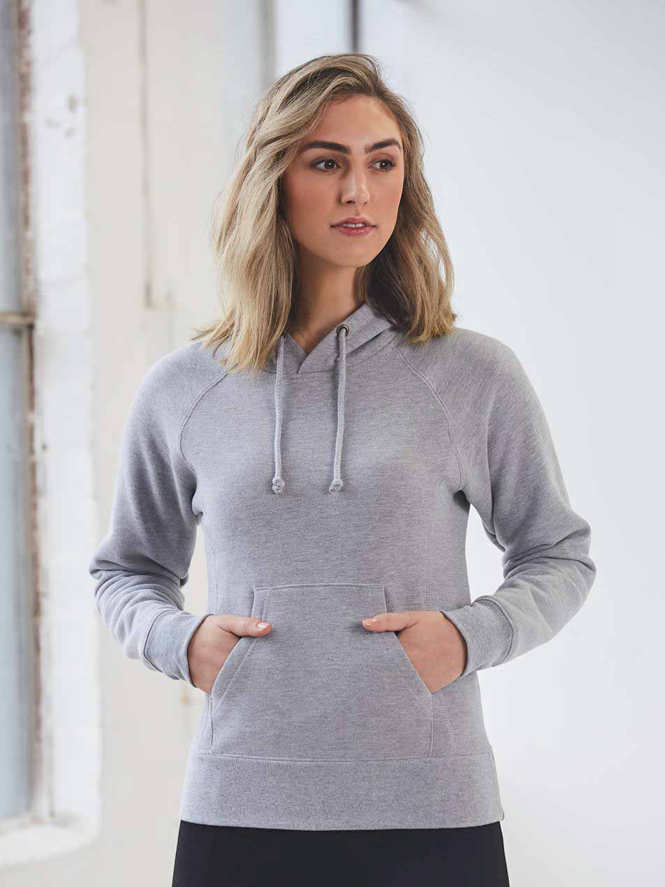 Ladies Fleece Closed-Front Hoodie