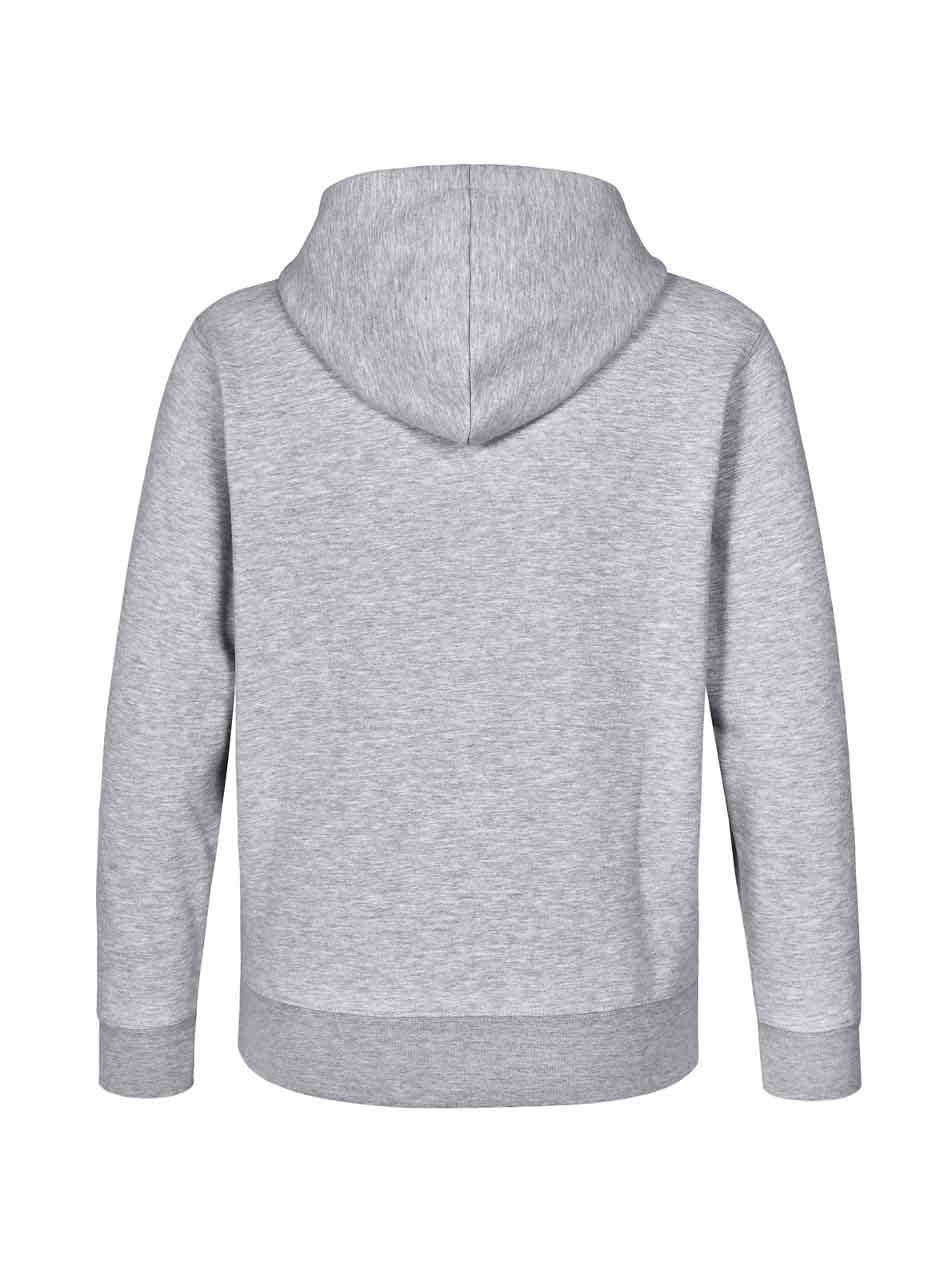 Kids Fleece Contrast Closed-Front Hoodie