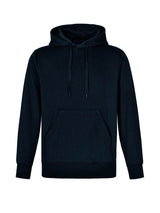 Unisex Fleece Contrast Closed-Front Hoodie