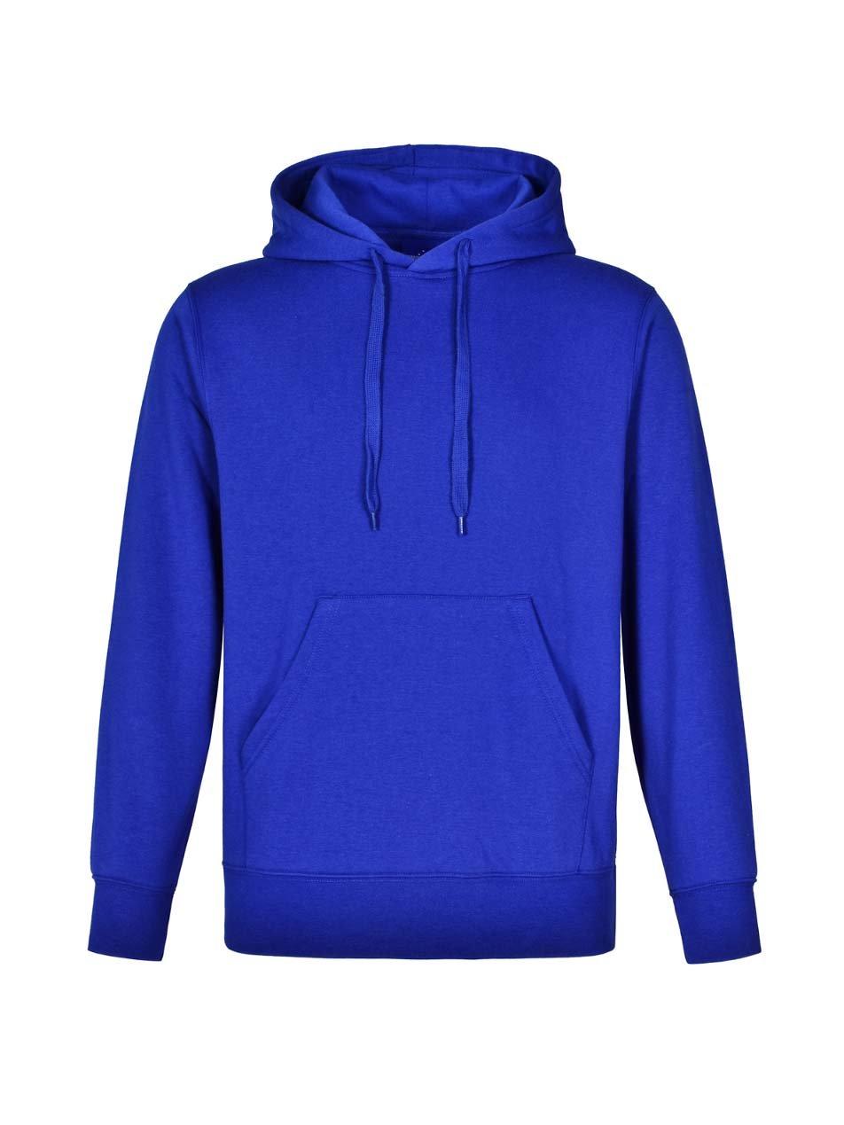 Unisex Fleece Contrast Closed-Front Hoodie